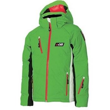 Söll Revenge - Chaqueta esquí para niño, color verde, talla 8 / 128