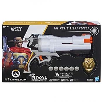 Nerf- Rival Overwatch Mccree y 6 recargas