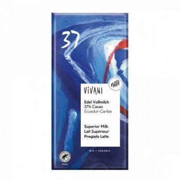 Vivani - Chocolate con Leche Superior Ecuador Bio 100g - 37% Cacao