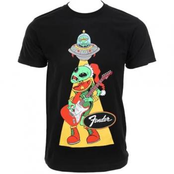 Fender XL Alien Ugly Christmas T-Shirt