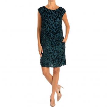 Vestido tirantes y cuello redondo 1NA02T1M831 mujer