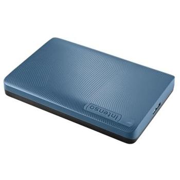 Disco Duro Externo Portátil Intenso Memory Safe 2 TB, 2.5, USB 3.2, Azul