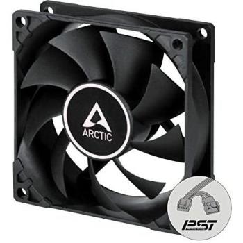 Arctic f8 pwm pst 80 mm ventilador de caja para cpu con pwm sharing technology pst motor muy silencioso computadora 3002000 rpm negro