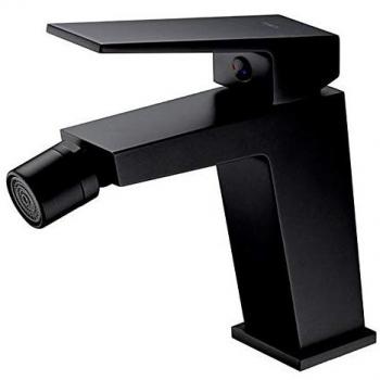 Conjunto de ducha monomando extensible en acero inoxidable negro mate - Serie ART - MICE