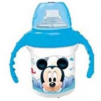 Mickey Mouse - Taza de entrenamiento pequeña 230 ml con boquilla de silicona