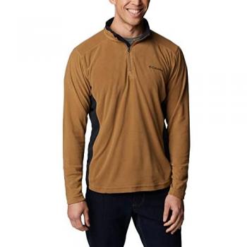 Forro Polar Columbia Klamath Range II Half Zip para Hombre Marrón, Talla S