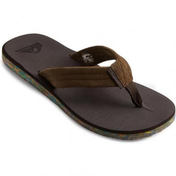 Quiksilver Sandalias Carver Suede Recycled Marrón