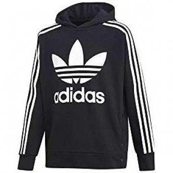adidas Kid's Adibreak Top Jacket, Black/White, 128