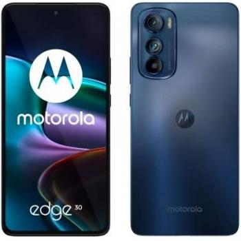 Motorola Edge 30, Pantalla OLED de 6.5 a 144Hz, Cámara High Res de 50MP con OIS y Grabación HDR10, Audio Dolby Atmos, Android 12, Memoria Interna de 256GB y RAM de 8GB, Procesador Snapdragon® 778G+ con Conectividad 5G, Dual SIM - Color Gris