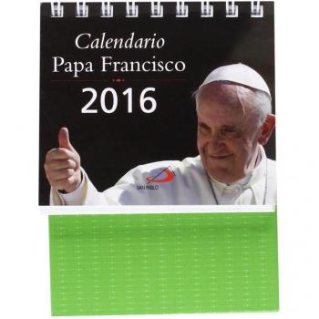 Calendario de mesa Papa Francisco 2016