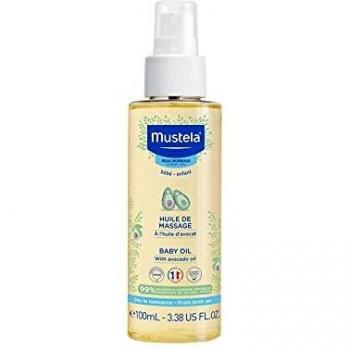 Mustela Baby Oil for Normal Skin, 100 Millilitre