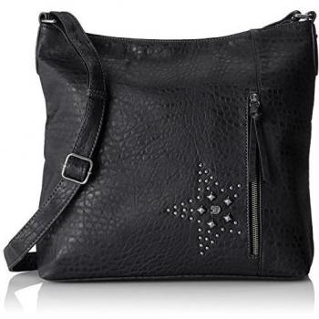 TOM TAILOR DenimGELI - bolsa de medio lado Mujer
, color Negro, talla 33x32x11 cm