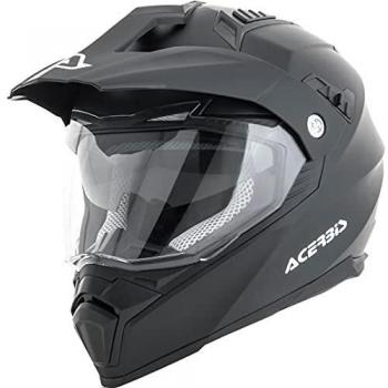 Acerbis Casco Flip Fs-606 Nero 2 S, Hombre, Multicolor