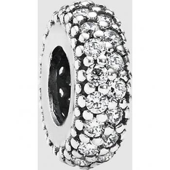PANDORA Separador Inspiración Pavé en Plata de Ley con Circonitas Transparentes 791359CZ