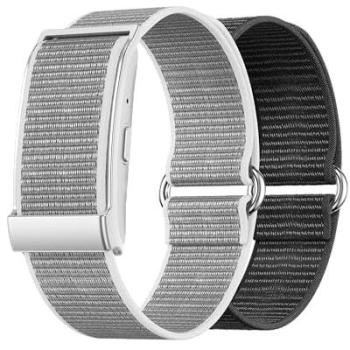 Nilox Pulsera de Actividad Inteligente NXSWONAIRSL Bluetooth Plata IP68 25 Días Monitoreo de Salud y Ejercicio
