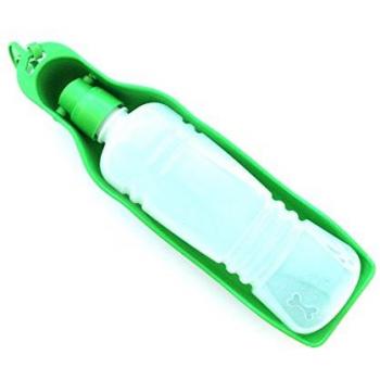 Bebedero Botella de Viaje 500 ml - Azul, Gris y Plástico para Perro (HC Enterprise - Z175)