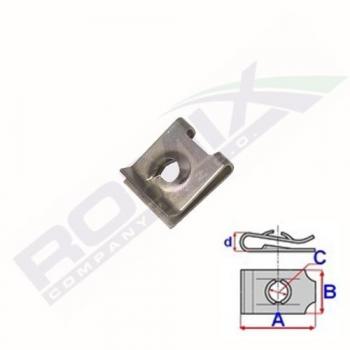 Elementos de montaje de la motocicleta ROMIX ROM C70440 - Grapa ROMIX C70440