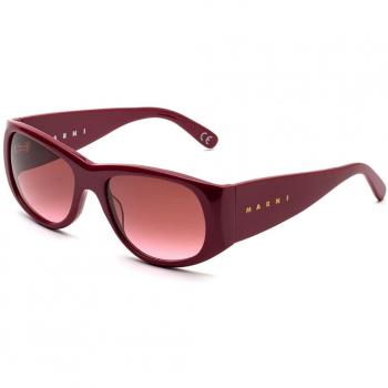 Marni Orinoco River Bordeaux QT9 Men's Sunglasses Burgundy 56mm