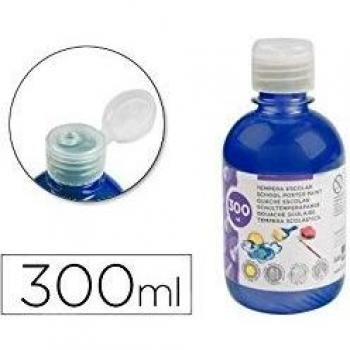 Liderpapel TP43 - Tempera liquida, 300 ml, color azul marino metalizado