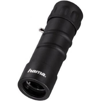 Hama Optec - Monocular (Zoom x10, 25 mm), Color Negro