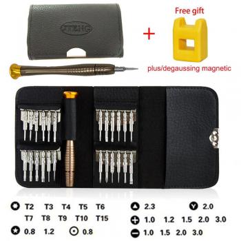 JTENG 25 en 1 kit de destornilladores kit de Herramientas que incluye: Pentalobe, Torx, Phillips, destornilladores para iPhone / iPad / iPod / Netbook / Notebook / Portátiles / HTC / BlackBerry / Samsung / Huawei / Nokia / Sony / Motorola / Nexus / LG / 