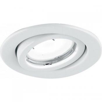Downlight empotrable Matrix Metal blanco 3 luces orientables 400lm 3000K 10x8.5cm