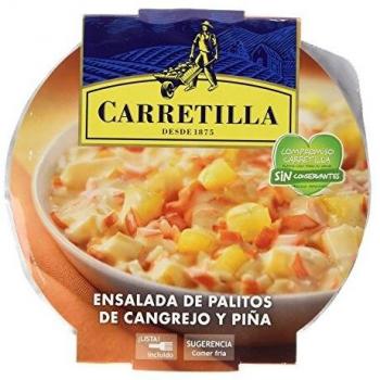 Carretilla - Ensalada Cangrejo y Piña - 220 g - [Pack de 8]