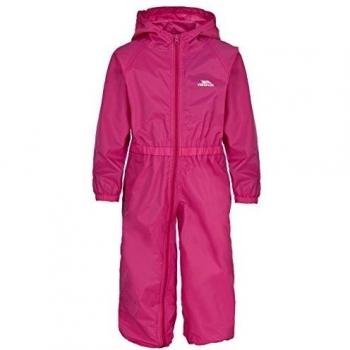 Trespass Unisex Button Rain Suit for Kids (Gerbera, 3-4 Years)