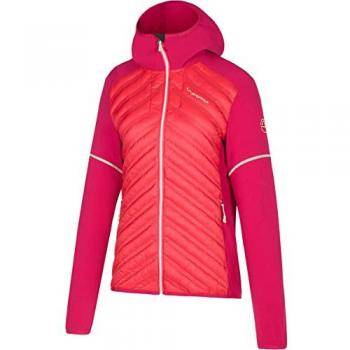 Chaqueta con capucha La Sportiva Koro PrimaLoft mujer rosa oscuro/rosa claro - L