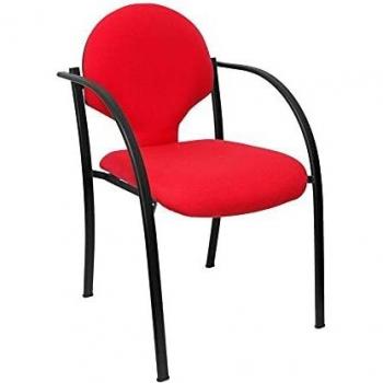 Piqueras Y Crespo PACK220NARAN350 - Pack de 2 sillas de oficina, Rojo