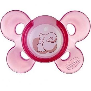 Chicco Physio Chupete Comfort goma esterilizados Box X1 Rose 0M