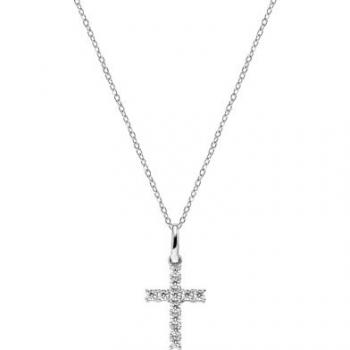 Collar de Plata 925 para Mujer Amen CRBB03 con Zircón