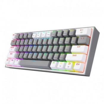 Teclado Mecánico Redragon Fizz Pro Gray/White-K616-RGB GW