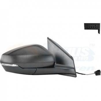 Espejo retrovisor VAN WEZEL 5751804, tipo: espejo retrovisor, características: diseño específico para vehículos, incluye soporte de montaje, acabado en color negro, ajuste manual o eléctrico según modelo, fabricado con materiales de alta