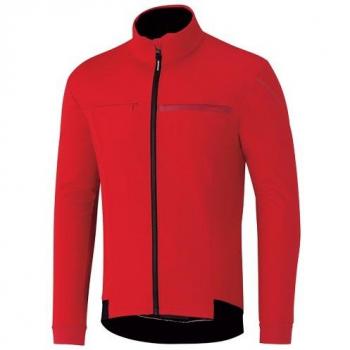 SHIMANO SH M Windbreak Chaqueta Cortavientos, Hombre, Rojo, S