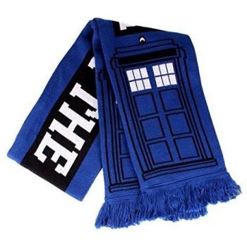 El doctor Who Tardis bufanda Caja de policía 150x19cm a azul serie