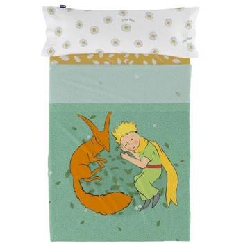 Juego de Sábanas HappyFriday Le Petit Prince Le Printemps Multicolor 2 Piezas 100% Algodón Cama de 105 (180x270 cm)