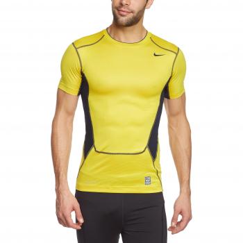 Nike Hypercool - Camiseta para hombre, tamaño L, color amarillo