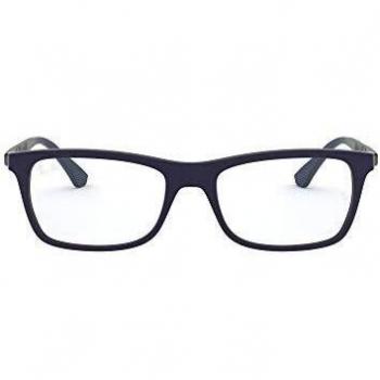 Ray-Ban 0Rx7062, Monturas de Gafas para Hombre, Top Blue On Matte Brown, 55