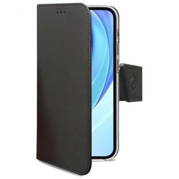 Funda Folio Negra Celly WALLY956 para Xiaomi Mi 11 Lite 4G/5G y 11 Lite 5G NE (16.6 cm / 6.55)