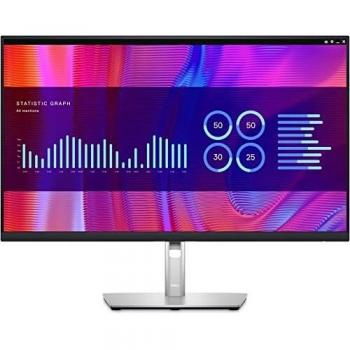 Dell P2723DE 27 QHD (2560 x 1440) IPS Monitor with USB-C, HDMI, DisplayPort, 5ms Response Time, Silver