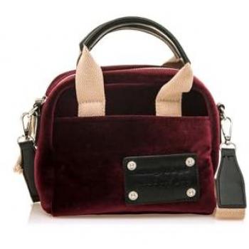 Bolso de mano MTNG Nurat rojo casual con cierre de cremallera y doble asa