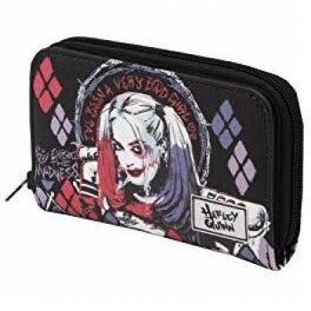 Karactermania Harley Quinn Crazy-Billetero, Multicolor, Un tamaño