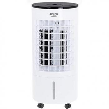 Adler AD 7921 Climatizador Evaporativo Portátil 3 en 1, Enfriador de Aire, Humidificador, Purificador de aire, 3 Modos de Ventilación, Función Osc