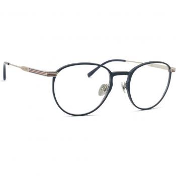 Gafas de Vista Lacoste L2284E 400, Unisex, Diseño Redondo, Montura de Acero Inoxidable, Tamaño 51mm/20mm/145mm, Color Azul