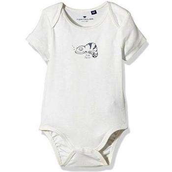 TOM TAILOR Kids Sleeping Chameleon, Body Para Bebés, Weiß