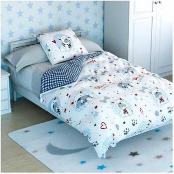 Funda Nórdica Infantil Reversible Bulldog con Funda de Almohada (90)