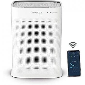 Rowenta PU3080 Pure Air Genius Conectado - Purificador de aire, hasta el 99.99% de alérgenos y partículas finas, 4 niveles de filtración, hasta 140 m² y cadr de 300 m3/h