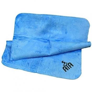 TOALLA SINTETICA PVA CHAMOIS PARA NATACION AZUL