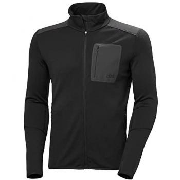 Helly Hansen Men's Lifa Merino Long Sleeve Midlayer Fleece Black M